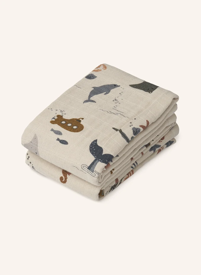 LIEWOOD LIEWOOD 2er-Set Musselintücher LEWISBABY