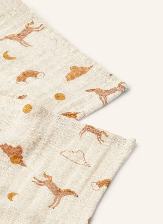 LIEWOOD LIEWOOD 2er-Set Musselintücher LEWISBABY