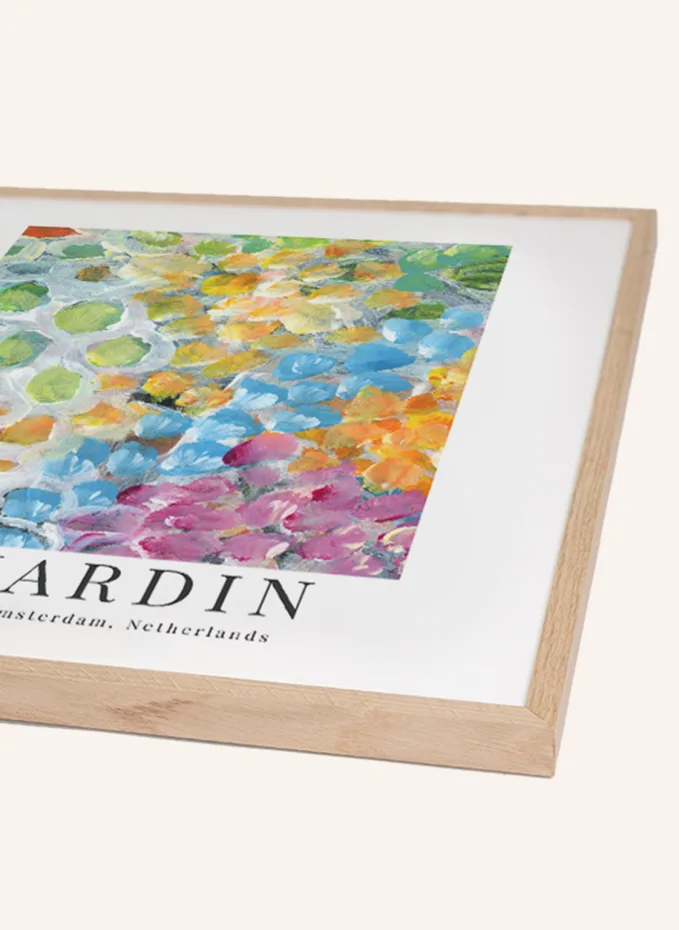 Liv Corday Liv Corday Wandbild GARTEN Mit Rahmen