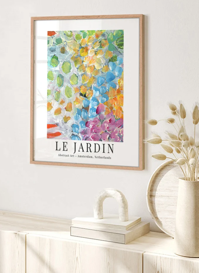 Liv Corday Liv Corday Wandbild GARTEN Mit Rahmen