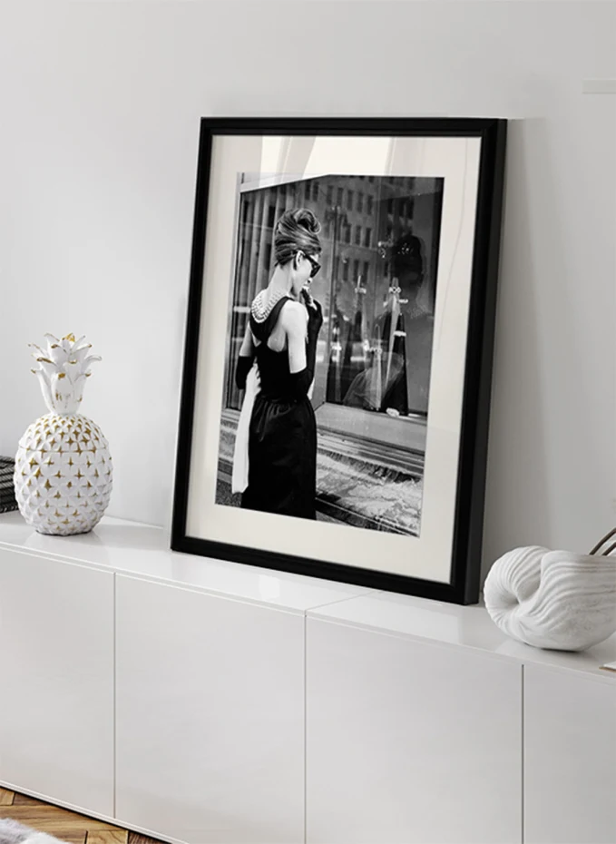 Liv Corday Liv Corday Wandbild FRÜHSTÜCK BEI TIFFANY Mit Rahmen