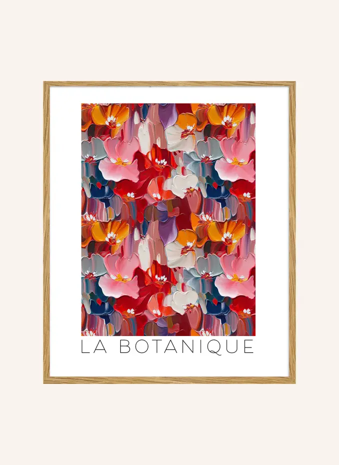 Liv Corday Liv Corday Wandbild LA BOTANIQUE mit Rahmen