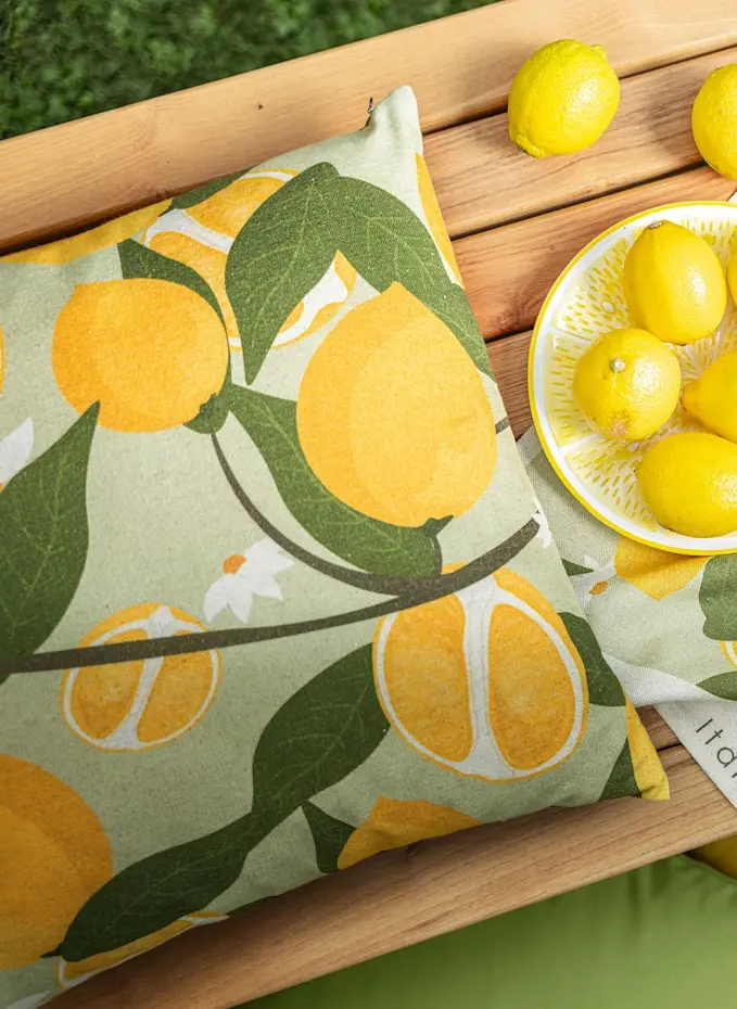 MAGMA MAGMA Dekokissenhülle CITRON45 X 45 Cm