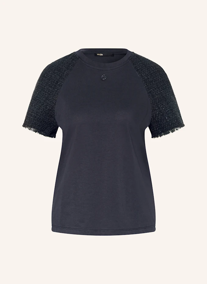 maje maje T-Shirt im Materialmix