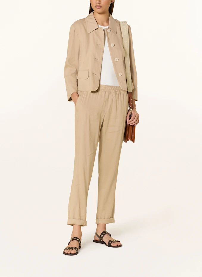 MARC CAIN MARC CAIN Hose RHODOS Mit Leinen