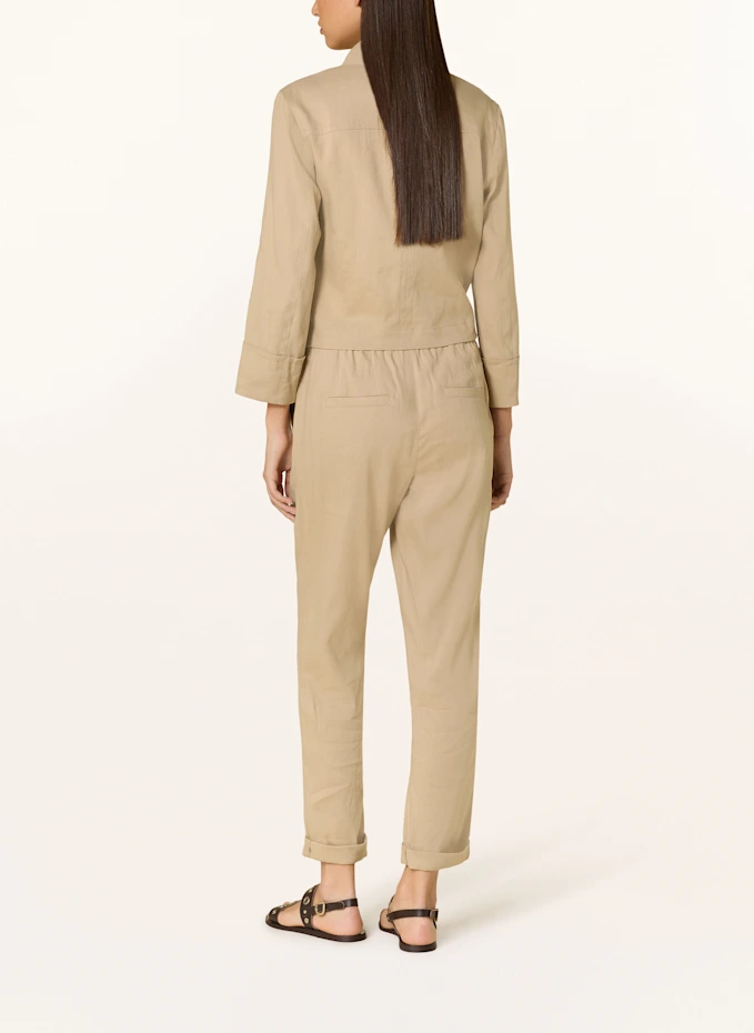 MARC CAIN MARC CAIN Kastenjacke Mit Leinen