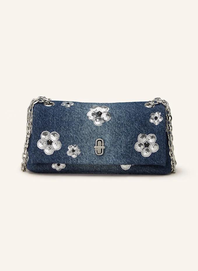 MARC JACOBS MARC JACOBS Umhängetasche THE SEQUIN DENIM DAISY DUAL CHAIN MINI BAG
