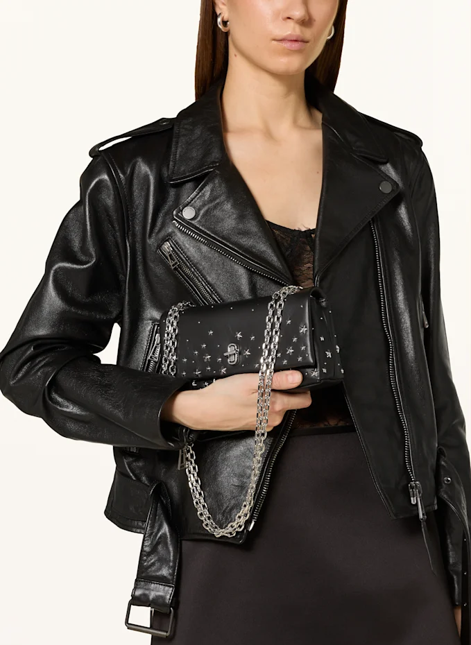 MARC JACOBS MARC JACOBS Umhängetasche THE STAR STUDDED DUAL CHAIN WALLET Mit Nieten