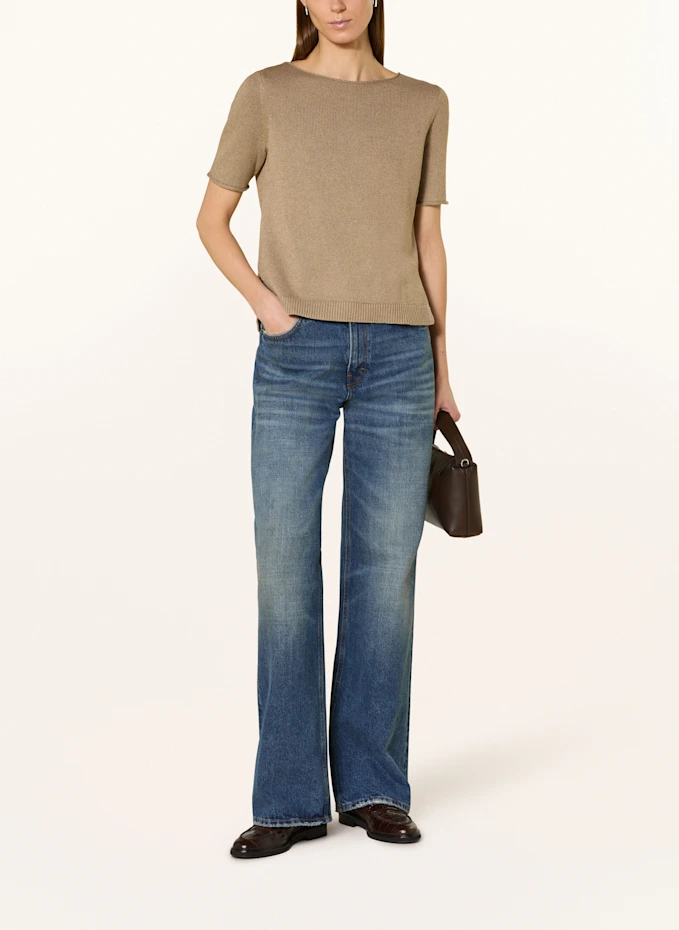 Marc O'Polo Marc O'Polo Strickshirt Mit Leinen