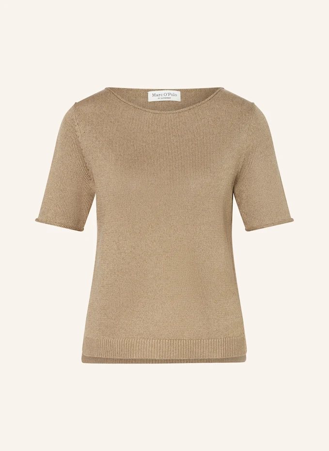 Marc O'Polo Marc O'Polo Strickshirt mit Leinen