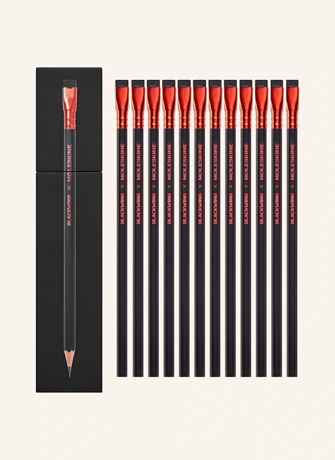 MOLESKINE MOLESKINE 12er-Set GraphitstifteBLACKWING × MOLESKINE