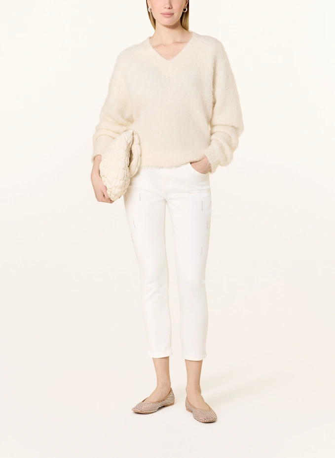 Monari Monari Skinny Jeans Mit Schmucksteinen
