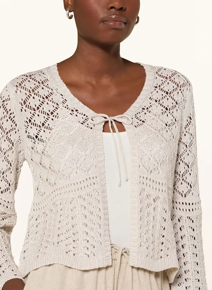 Monari Monari Strickjacke Mit Glitzergarn