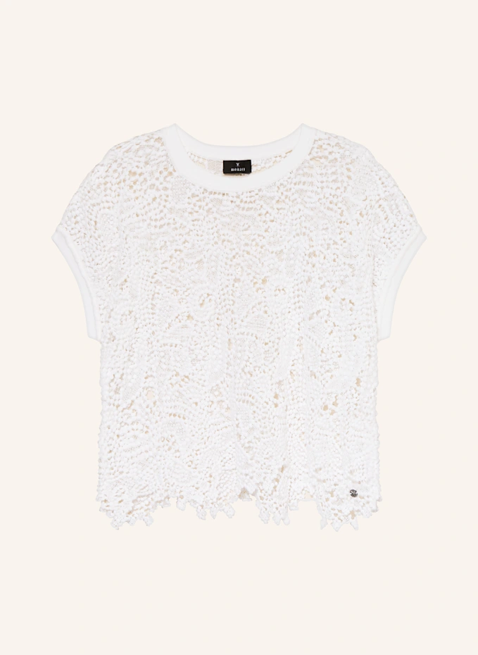 monari monari Strickshirt aus Lochspitze