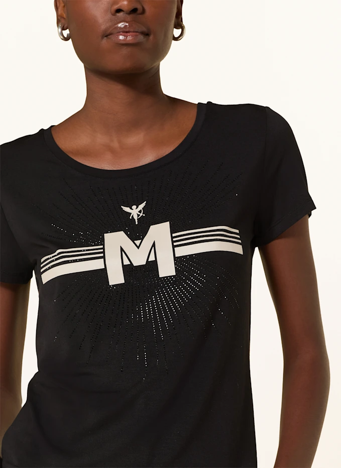 Monari Monari T-Shirt Mit Schmucksteinen