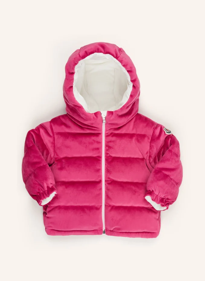 MONCLER enfant MONCLER enfant Daunenjacke DAOS aus SamtBABY