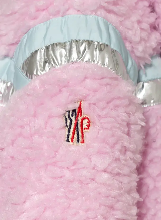 MONCLER Enfant MONCLER Enfant Teddyfell-Jacke KIDS