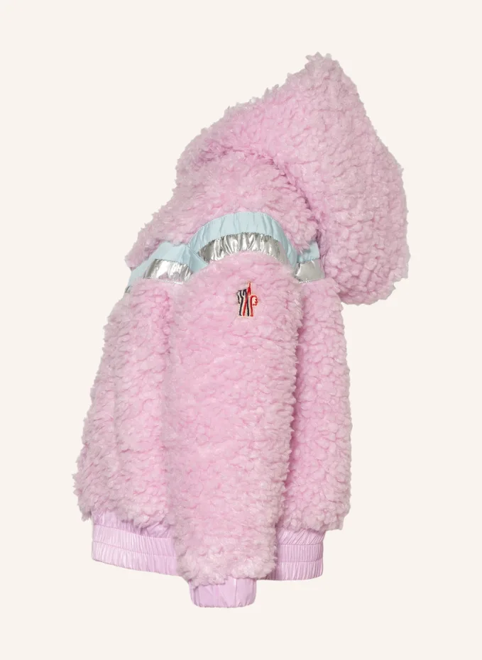 MONCLER Enfant MONCLER Enfant Teddyfell-Jacke KIDS