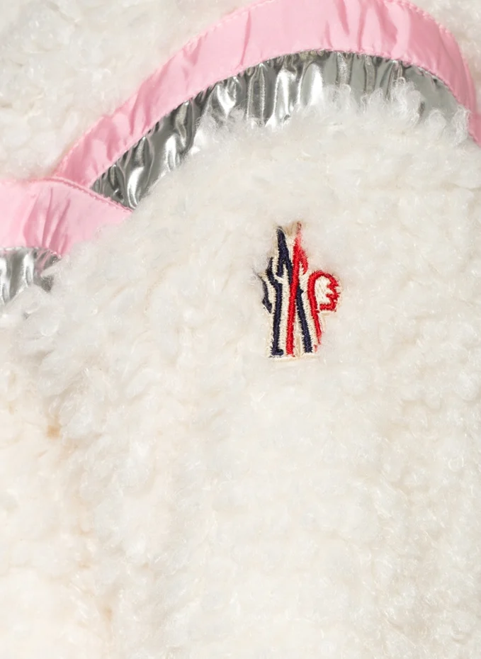 MONCLER Enfant MONCLER Enfant Teddyfell-Jacke KIDS