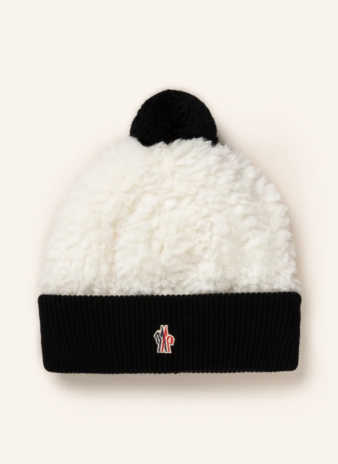 MONCLER Enfant MONCLER Enfant Teddyfell-MützeKIDS