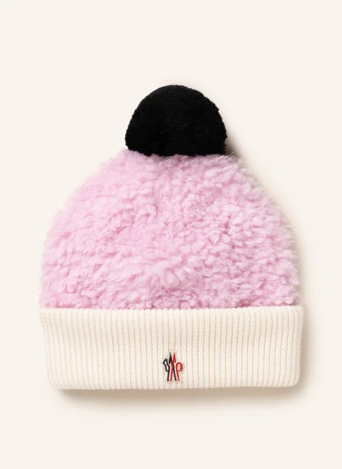 MONCLER enfant MONCLER enfant Teddyfell-MützeKIDS