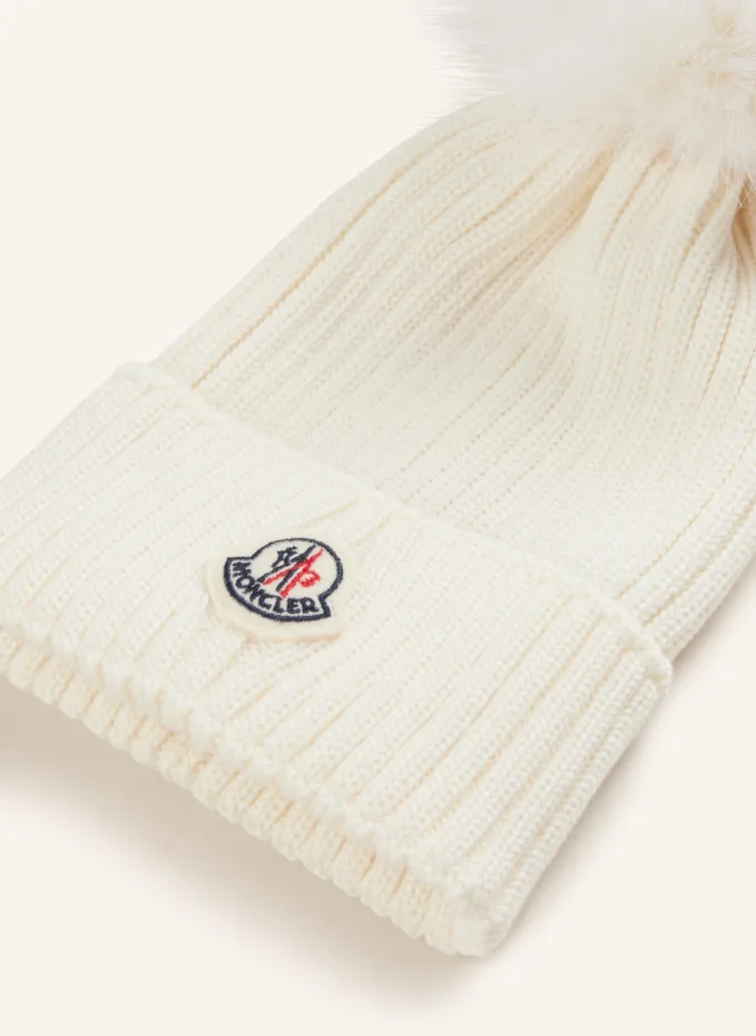 MONCLER Enfant MONCLER Enfant Mütze Mit KunstpelzbommelKIDS