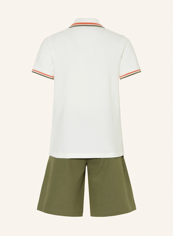 MONCLER Enfant MONCLER Enfant Set: Piqué-Poloshirt Und Piqué-ShortsKIDS