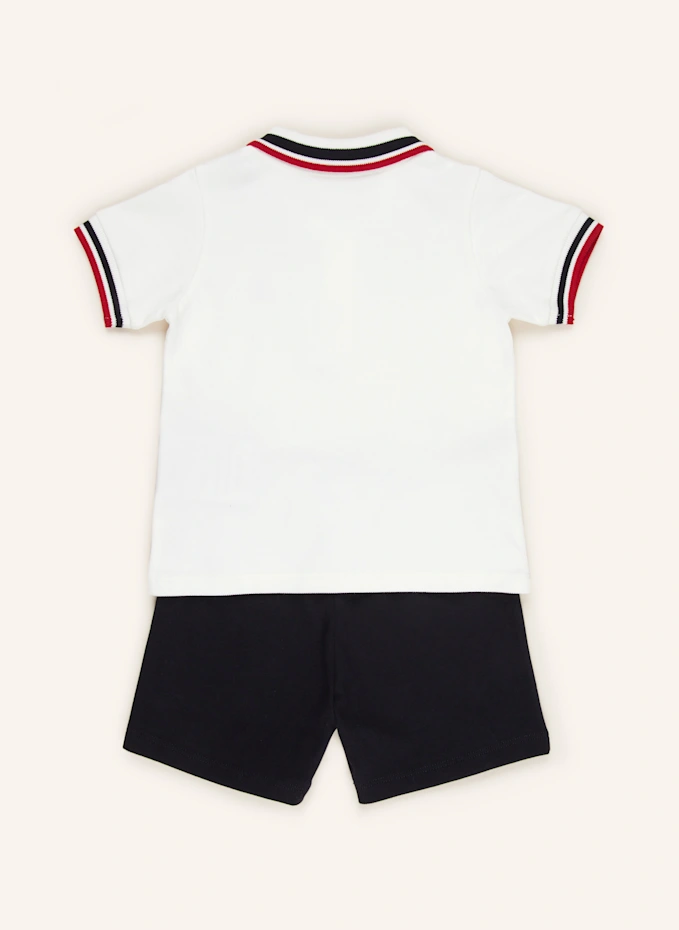 MONCLER Enfant MONCLER Enfant Set: Piqué-Poloshirt Und ShortsBABY