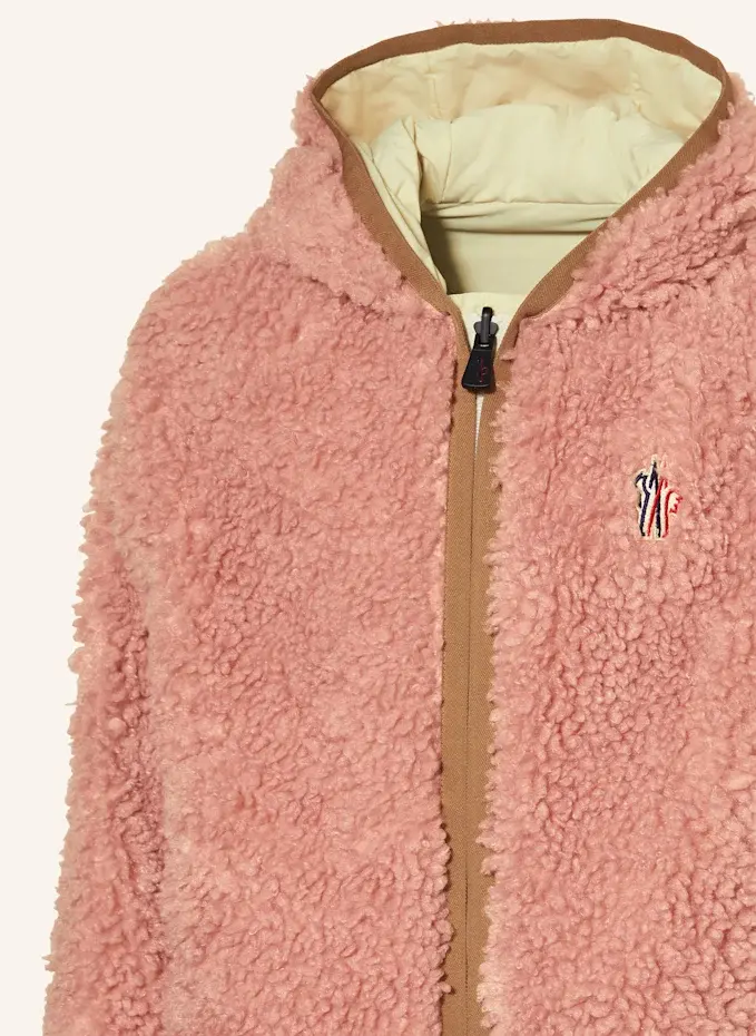MONCLER Enfant MONCLER Enfant Teddyfell-Jacke Zum WendenKIDS