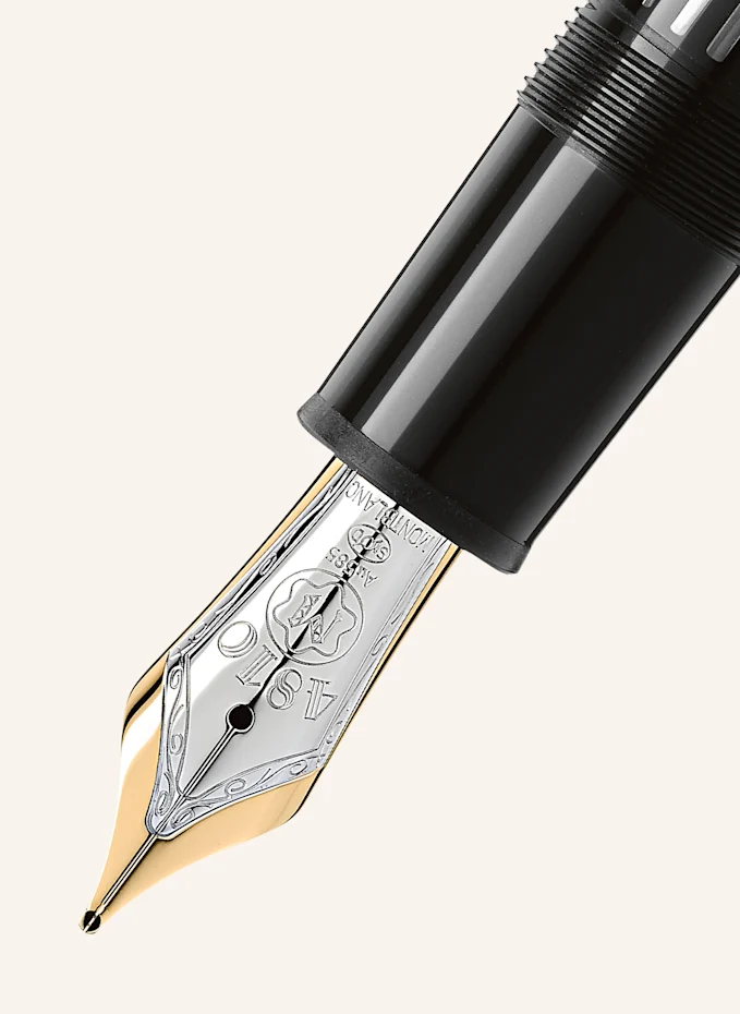 MONTBLANC MONTBLANC Kolbenfüllfederhalter MEISTERSTÜCK LE GRAND PLATINUM LINE