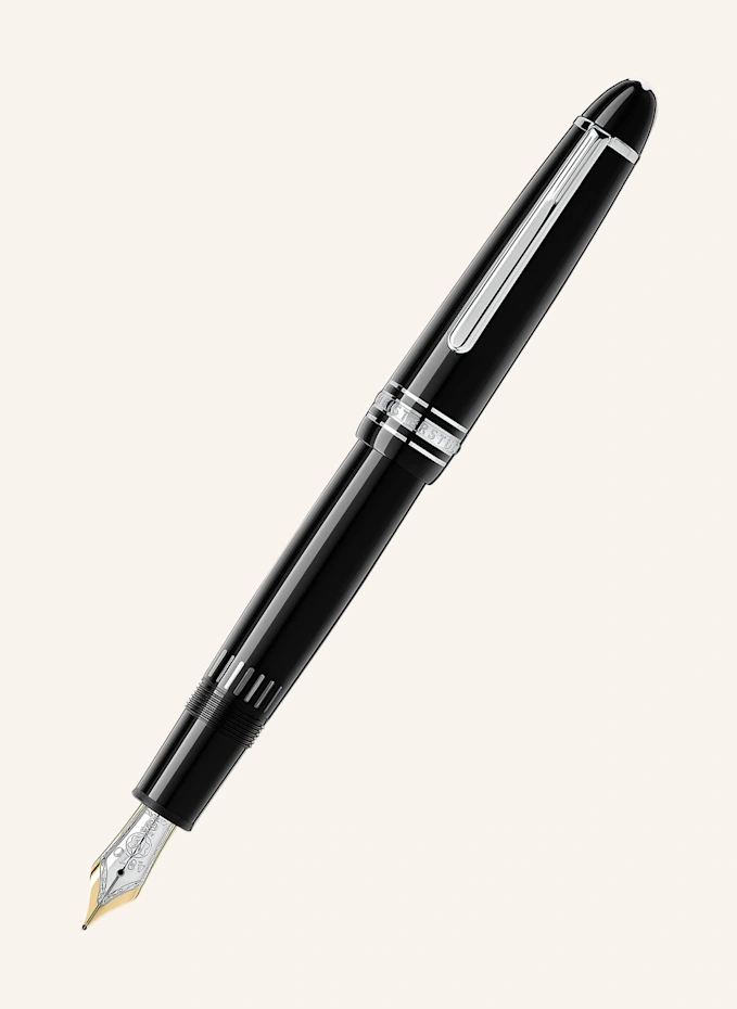MONTBLANC MONTBLANC Kolbenfüllfederhalter MEISTERSTÜCK LE GRAND PLATINUM LINE