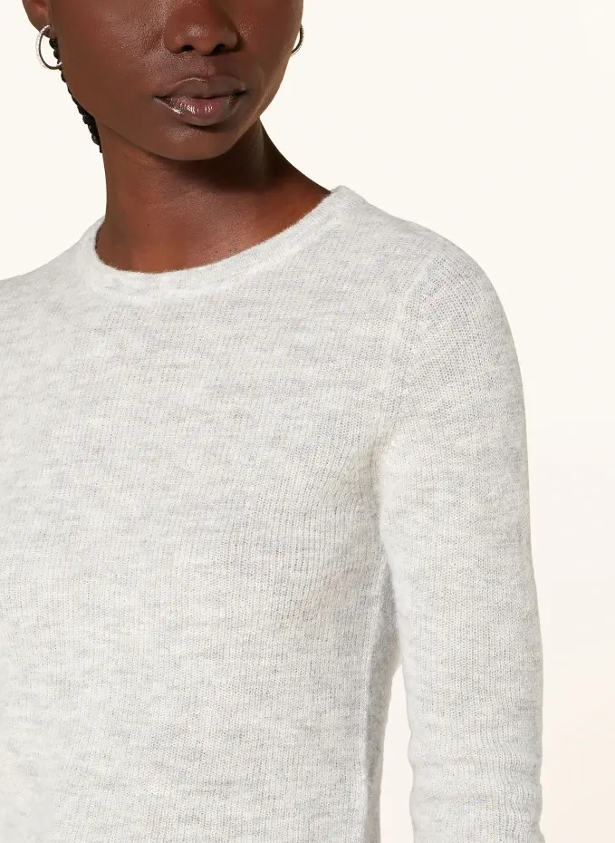 MRS & HUGS MRS & HUGS Cropped-Pullover Mit Alpaka