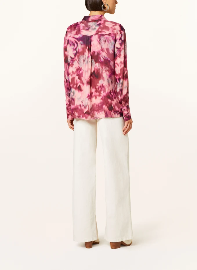 MRS & HUGS MRS & HUGS Hemdbluse Aus Satin