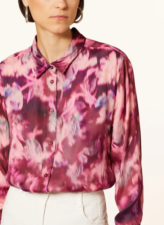 MRS & HUGS MRS & HUGS Hemdbluse Aus Satin