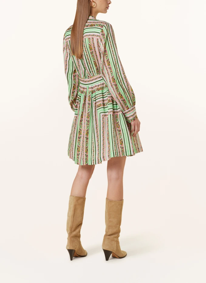 MRS & HUGS MRS & HUGS Hemdblusenkleid Aus Leinen