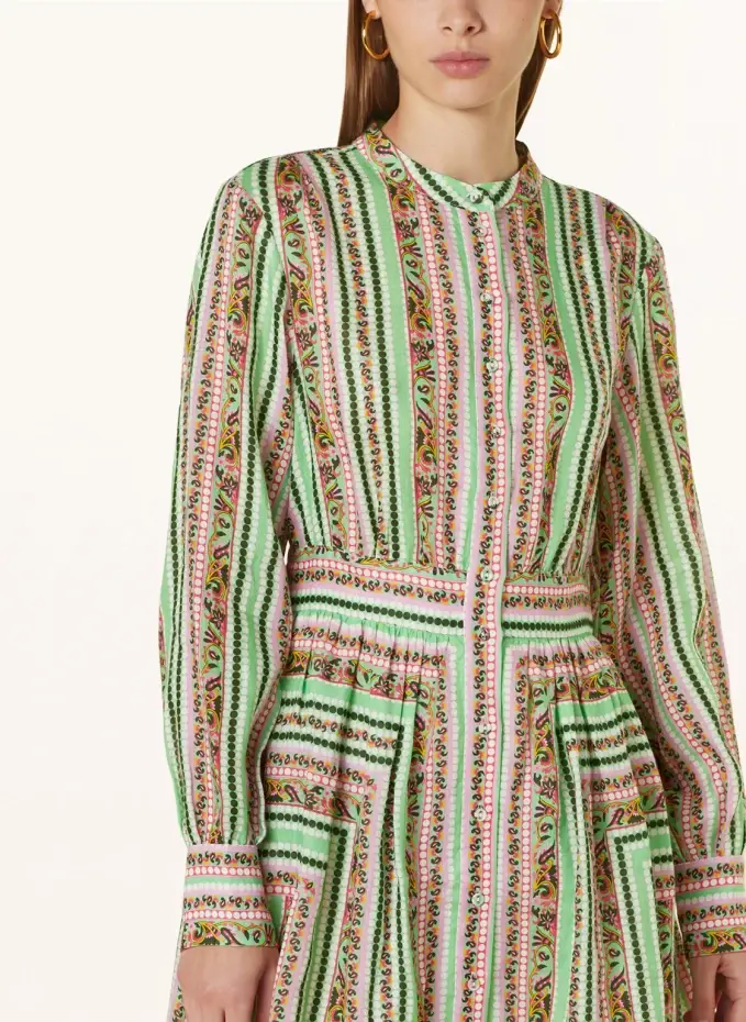 MRS & HUGS MRS & HUGS Hemdblusenkleid Aus Leinen