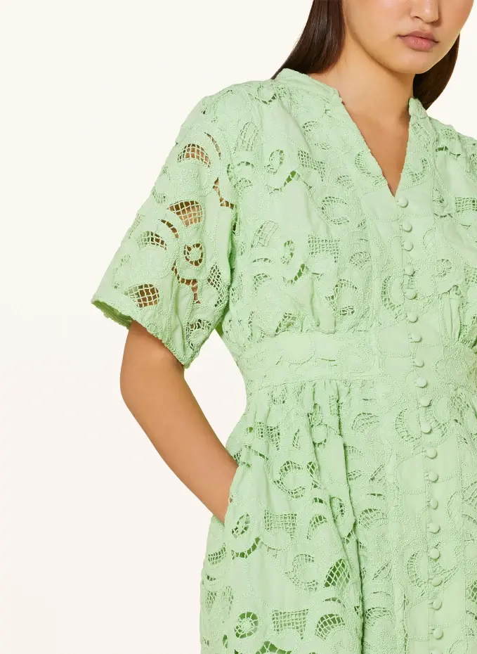 MRS & HUGS MRS & HUGS Kleid Aus Lochspitze