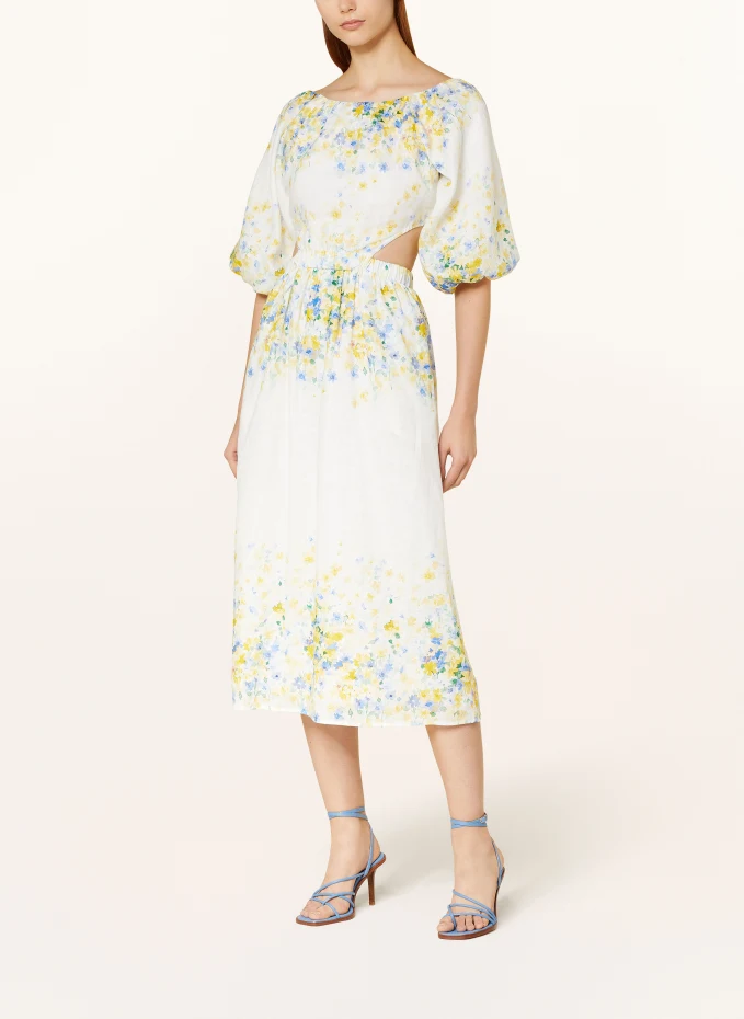 MRS & HUGS MRS & HUGS Leinenkleid Mit Cut-out
