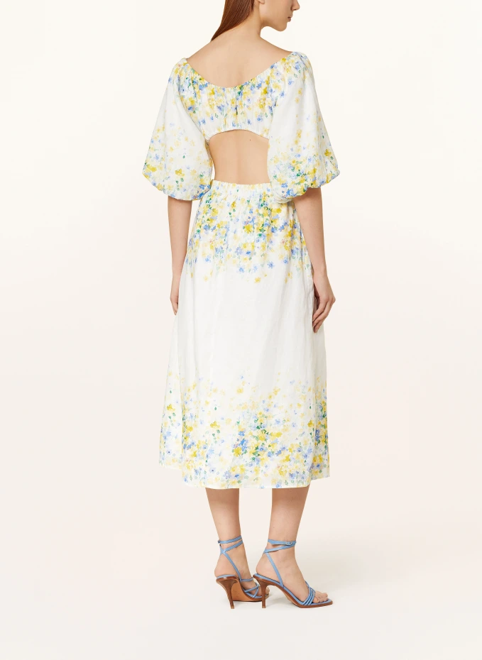 MRS & HUGS MRS & HUGS Leinenkleid Mit Cut-out
