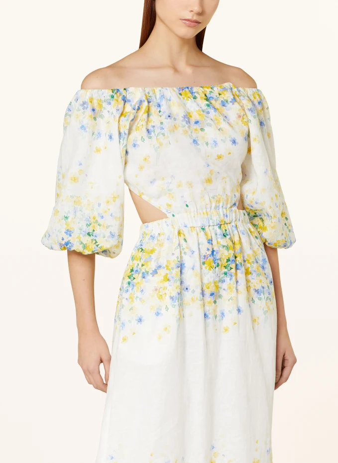 MRS & HUGS MRS & HUGS Leinenkleid Mit Cut-out