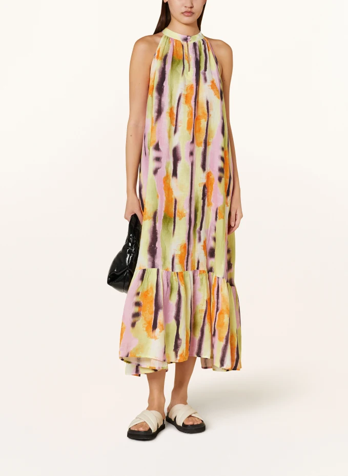 MRS & HUGS MRS & HUGS Leinenkleid Mit Volants