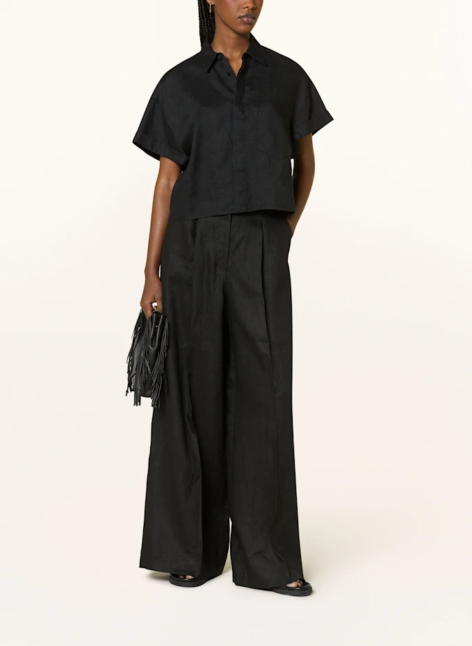 MRS & HUGS MRS & HUGS Marlenehose Aus Leinen