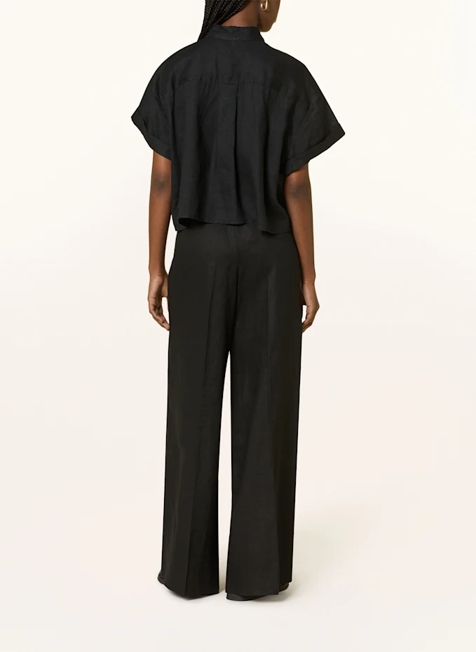 MRS & HUGS MRS & HUGS Marlenehose Aus Leinen