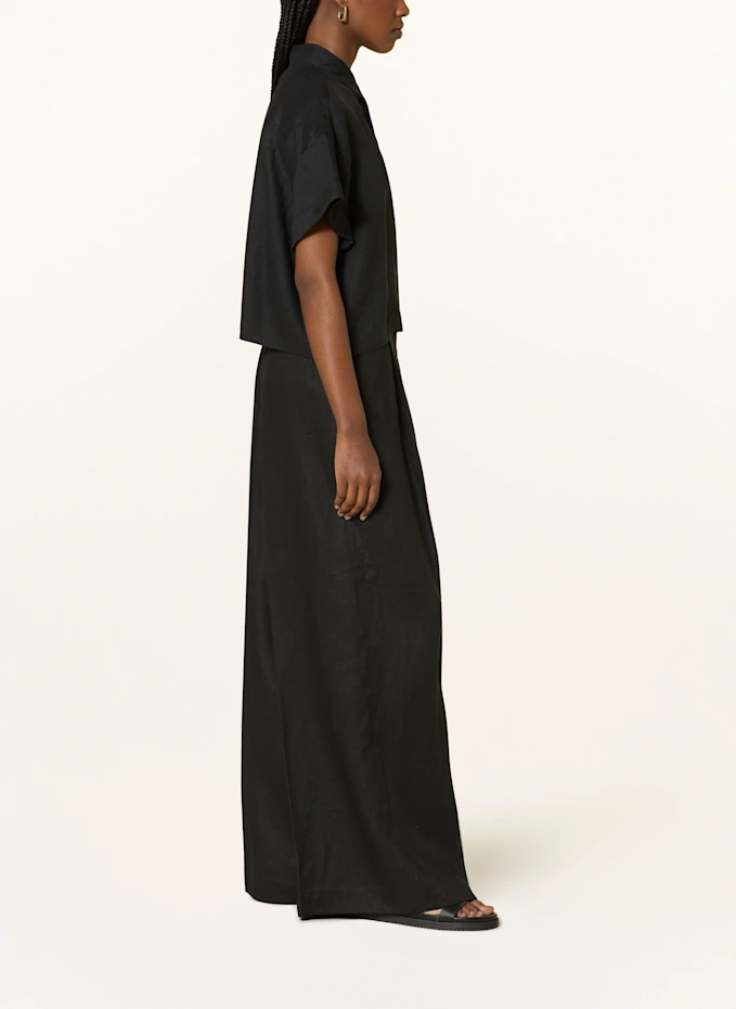 MRS & HUGS MRS & HUGS Marlenehose Aus Leinen