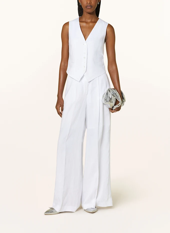 MRS & HUGS MRS & HUGS Marlenehose Aus Leinen