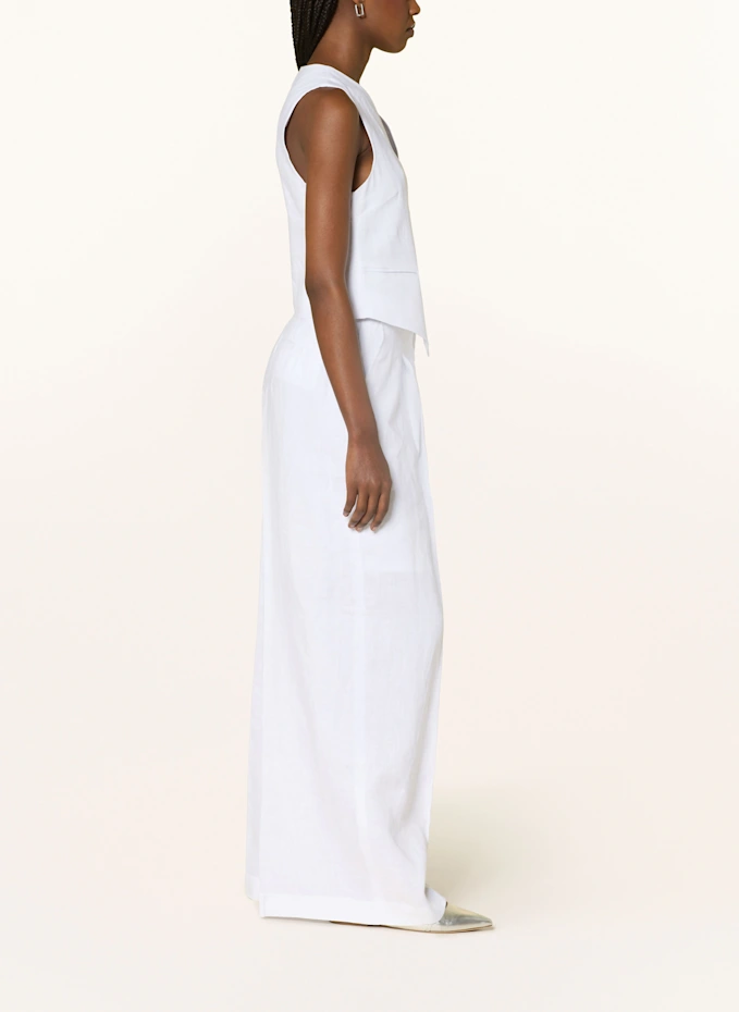 MRS & HUGS MRS & HUGS Marlenehose Aus Leinen