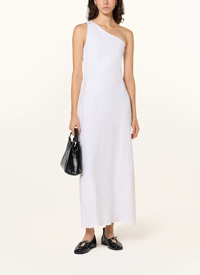 MRS & HUGS MRS & HUGS One-Shoulder-Kleid Aus Leinen