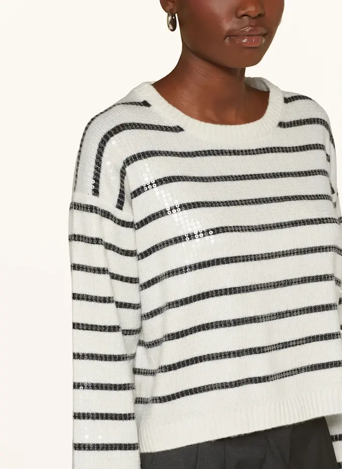 MRS & HUGS MRS & HUGS Pullover Mit Pailletten