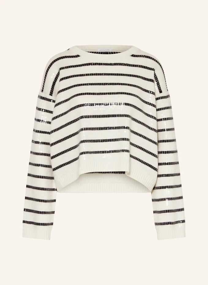 MRS & HUGS MRS & HUGS Pullover Mit Pailletten