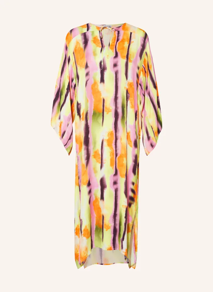 MRS & HUGS MRS & HUGS Satinkleid mit 3/4-Arm